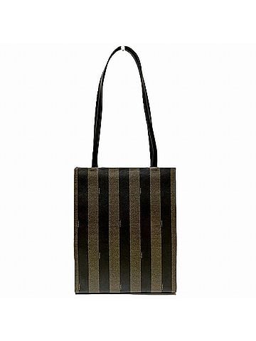 Chanel Chanel tote bag, Pequin pattern, free shipping. (view 2)