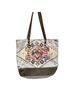 Myra Bag Graphic Aztec Or Tribal Print Brown Tan Tote One size - photo 1