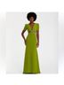 Mac Duggal 100% Polyester Solid Green Cocktail Dress Size 8 - photo 5