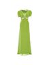Mac Duggal 100% Polyester Solid Green Cocktail Dress Size 8 - photo 2