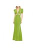 Mac Duggal 100% Polyester Solid Green Cocktail Dress Size 8 - photo 8