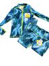 Tutu Boutique Blue Green Rash Guard Size XL - photo 1