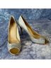 Enzo Angiolini Solid Silver Heels Size 5 1/2 - photo 7