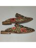 Free People Floral Gold Red Flats Size 7 1/2 - photo 13