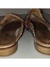 Free People Floral Gold Red Flats Size 7 1/2 - photo 12