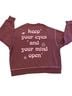 PacSun Burgundy Sweatshirt Size S - photo 1