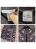 Escada 100% Silk Floral Black Gray Long Sleeve Blouse Size 8 - photo 13