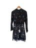 Self-Portrait 100% Polyester 100% Polyester Floral Multi Color Cocktail Dress Size 4 - photo 2