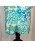 Lilly Pulitzer Print Blue Green Overalls Size M - photo 11