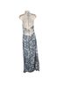 Chaser Paisley Blue White Cocktail Dress Size XS - photo 2