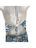 Chaser Paisley Blue White Cocktail Dress Size XS - photo 3