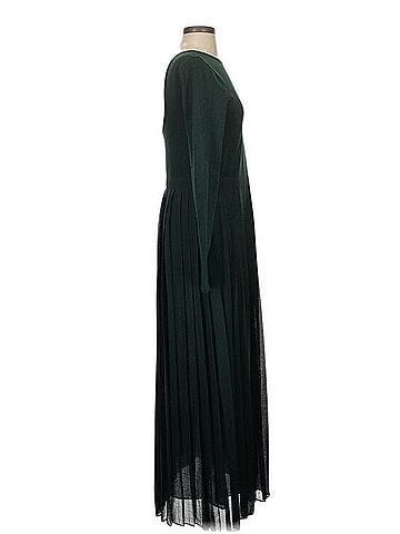 J.Crew Pleated Ballet Maxi Dress Casual Dress (view 2)