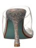 Betsey Johnson Silver Sandals Size 7 - photo 2
