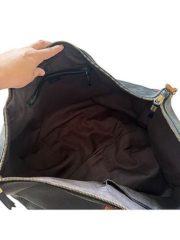 Madewell the transport weekender Leather Tote (view 2)