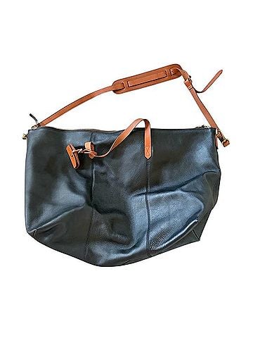 Madewell the transport weekender Leather Tote (view 1)