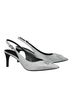 Tory Burch Silver Heels Size 8 - photo 2