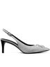 Tory Burch Silver Heels Size 8 - photo 3