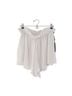 H:ours 100% Cotton Solid White Shorts Size XS - photo 1