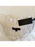H:ours 100% Cotton Solid White Shorts Size XS - photo 3