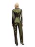 Mango Solid Green Jumpsuit Size S - photo 2