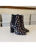 3.1 Phillip Lim Floral Black Pink Ankle Boots Size EU 36.5 - photo 3