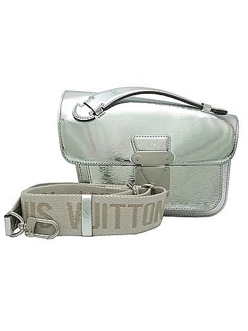Louis Vuitton Louis Vuitton Monceau Distorted Men's Handbag M23103 (Discontinued) Epi Electric Silver (view 1)