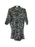Poupette St. Barth 100% Viscose Tropical Blue White Romper Size S - photo 1