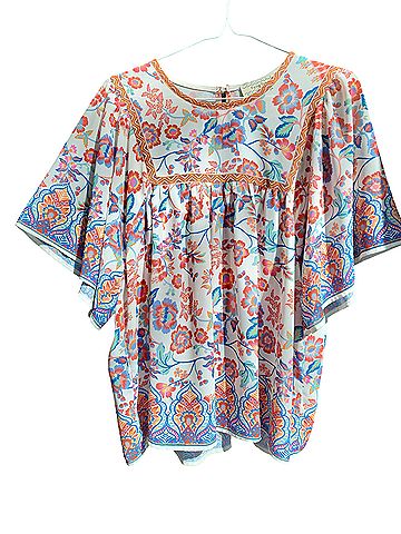 Flying Tomato Short Sleeve Blouse (view 1)