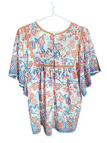 Flying Tomato Short Sleeve Blouse (view 2)