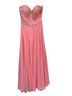Alyce 100% Polyester Solid Pink Cocktail Dress Size 14 - photo 1