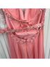 Alyce 100% Polyester Solid Pink Cocktail Dress Size 14 - photo 8