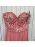 Alyce 100% Polyester Solid Pink Cocktail Dress Size 14 - photo 12