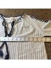 Lisa Todd 100% Cotton Stripes White Blue Multi Color Pullover Sweater Size XS - photo 6