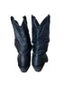 Dingo 100% Leather Black Boots Size 6 1/2 - photo 4