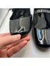 Larroudé 100% Leather Black Flats Size 5 - photo 6