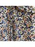 Veronica Beard Floral Blue Green Silk Skirt Size 2 - photo 8
