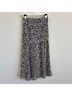 Veronica Beard Floral Blue Green Silk Skirt Size 2 - photo 9