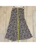 Veronica Beard Floral Blue Green Silk Skirt Size 2 - photo 6
