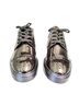 Stuart Weitzman Solid Silver Gray Flats Size 6 - photo 2