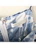 Caroline Constas 100% Polyester 100% Polyester Floral Blue White Casual Dress Size S - photo 3