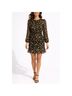 Veronica Beard Floral Black Gold Casual Dress Size 0X - photo 7