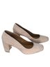 H By Halston 100% Leather Pink Heels Size 9 1/2 - photo 6