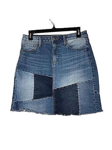Driftwood Saydi Denim Skirt (view 1)
