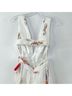 Mac Duggal Floral White Cocktail Dress Size 0 - photo 6