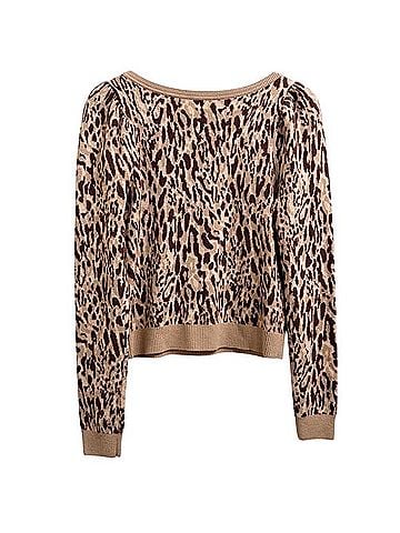 Maeve Puff-Sleeve Pullover Sweater Sweater Vest (view 2)