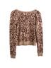 Maeve Leopard Print Tan Brown Sweater Vest Size M - photo 2