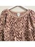 Maeve Leopard Print Tan Brown Sweater Vest Size M - photo 4