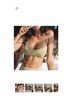 Triangl Gold Swimsuit Top Size L - photo 6
