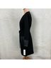 Calvin Klein Solid Black Coat Size 4 - photo 4