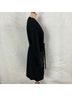Calvin Klein Solid Black Coat Size 4 - photo 5